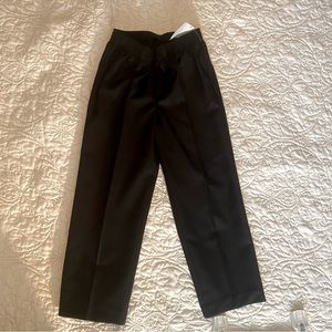 NÁUTICA BOYS SUIT DRESS BLACK PANTS, SIZE 4, ELASTIC WAIST